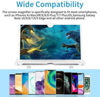 3D HD Magnifier  Universal Smartphone Viewer Mobile Phone Video Amplifier