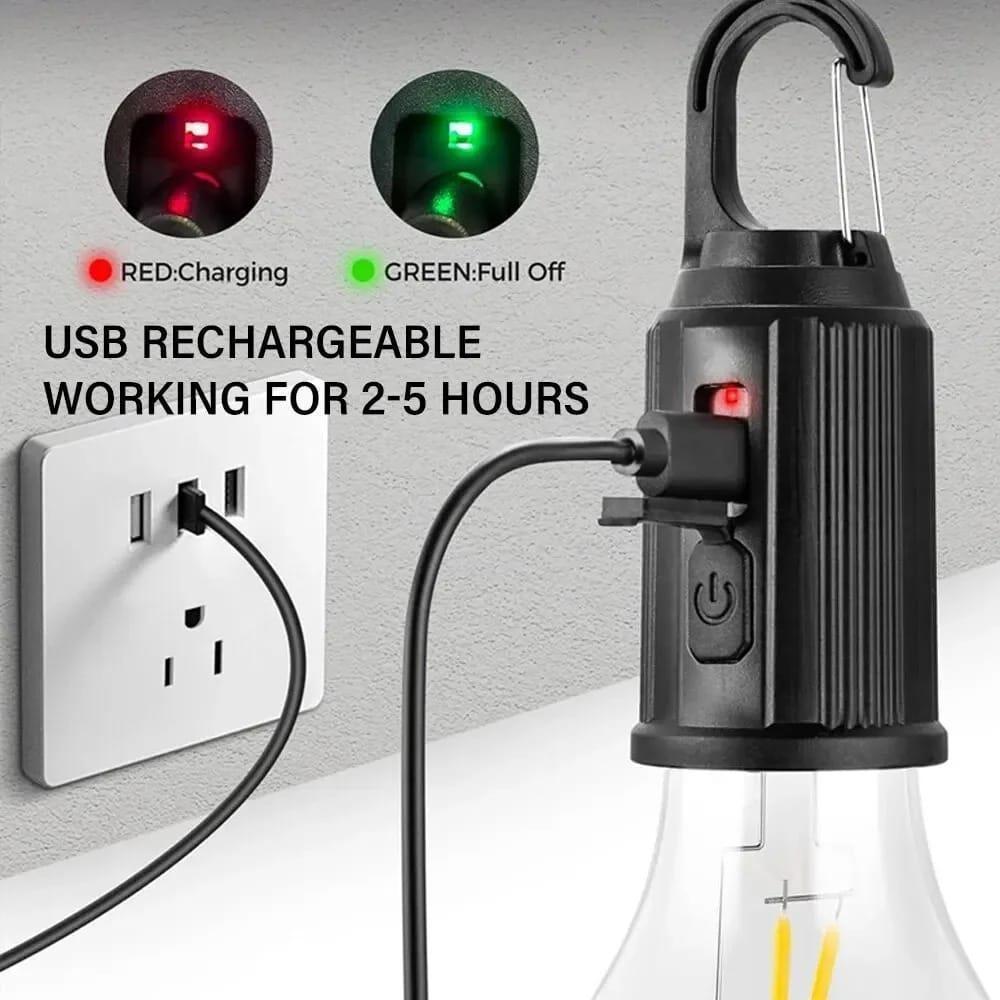 Rechargeable Outdoor Camping Bulb with Type-C Port