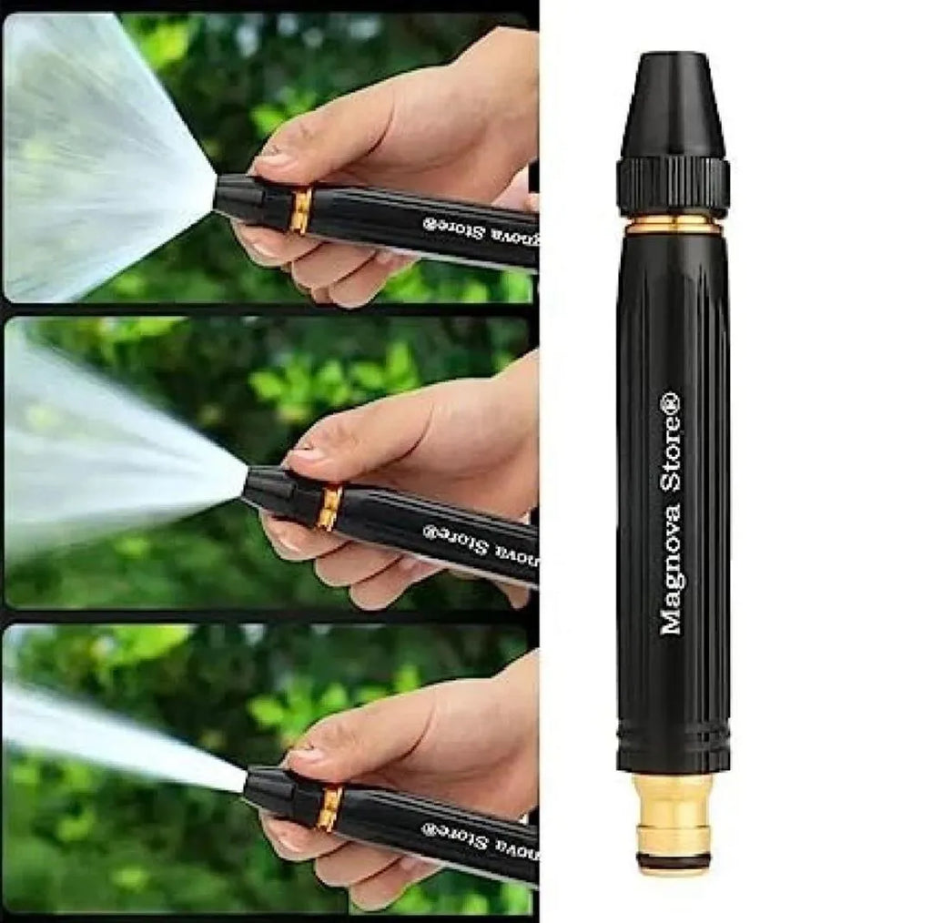 Water Pressure Nozzle Black Gold ABS 3 Spray