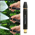 Water Pressure Nozzle Black Gold ABS 3 Spray