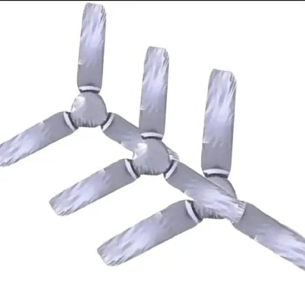 Ceiling Fan Covers with Motor Cover Dustproof, Heatproof, Waterproof, 4 Pcs, Grey, Easy to Install